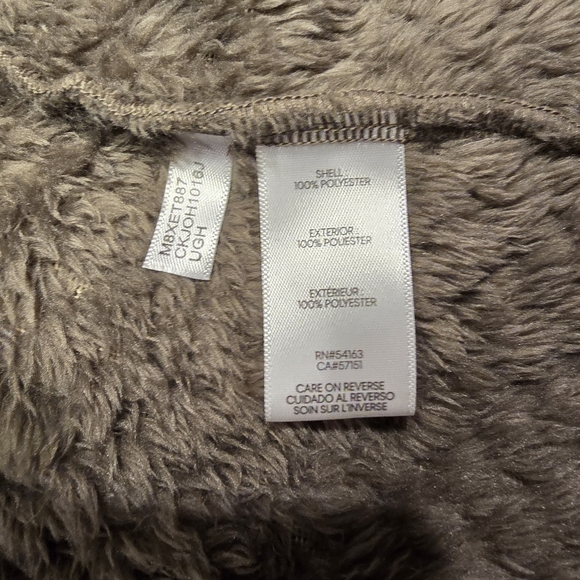 Green Teddy Soft Jacket - Women's Medium by Calvin Klein - Picture 6 of 7